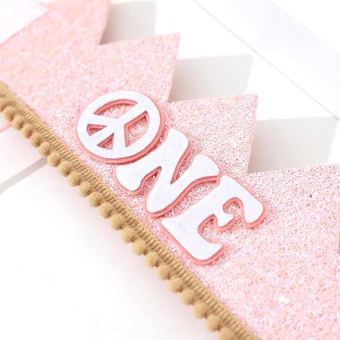 زي قبعة عيد ميلاد رائع من ايه جروفي ون - زي تاج عيد ميلاد رائع، زي بوهو رائع لعيد الميلاد الاول للاطفال بنمط هيبي، زينة / ديكور حفلة عيد الميلاد الاول in Kuwait