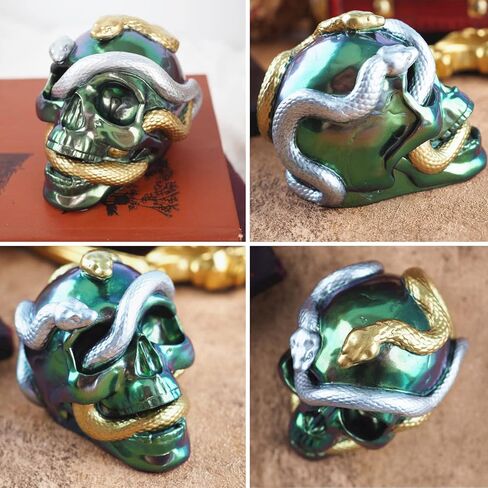 Playing Mold Crafts Molds for Epoxy Resin, Halloween 3D Skull Silicone Epoxy Molds for DIY Candle Soap Plaster Home Office Desktop Decoration Crafts Kit in Kuwait