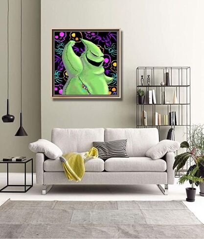 5D DIY Diamond Painting Kits for Adults and Kids Halloween 16X16 inches Full Round Drill Rhinestone Embroidery for Wall Decoration Gift1 in Kuwait