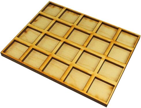 LITKO 5x4 Formation Tray for 20mm Square Bases Compatible with Oathmark in Saudi Arabia