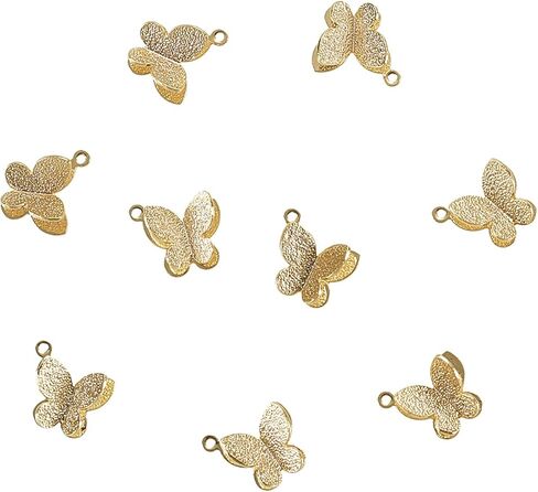 Airssory 50 Pcs Spider Web Net Charm Halloween Theme Golden Metal Spiderweb Cobweb Small Charms Bulk for Jewelry Making DIY Findings in Kuwait