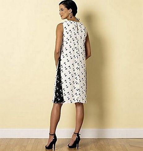 فساتين B6317 Misses' بلوفر برقبة على شكل حرف V من Butterick Patterns ، مقاس A5 (6-8-10-12-14) in Saudi Arabia