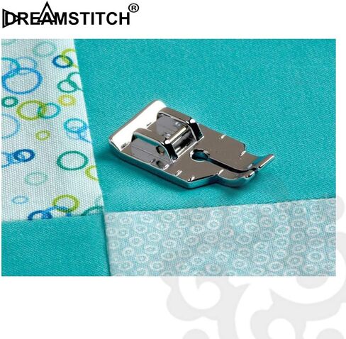 DREAMSTITCH SA125, ESG-QF 1/4 "المفاجئة على خياطة التبطين القدم ل Babylock,Brother,Elna, Simplicity, Singer Sewing Machine ALT : XA3805021,076838, 492110-20, BL37-QF، BL6-QF in Saudi Arabia