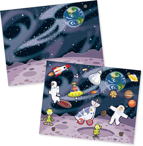 Melissa & Doug Reusable Sticker Pads Set: Adventure - 245+ Stickers in Saudi Arabia