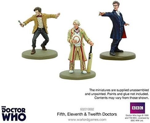 دكتور هو الخامس والحادي عشر والثاني عشر للأطباء من أجل إبادة! لعبة المصغرة in Kuwait