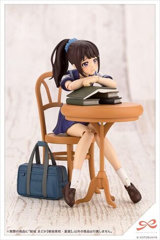 Kotobukiya Sousai Shojo Teien: Madoka Yuki (Touhou High School Summer Clothes) Plastic Model Kit, Multicolor in Saudi Arabia