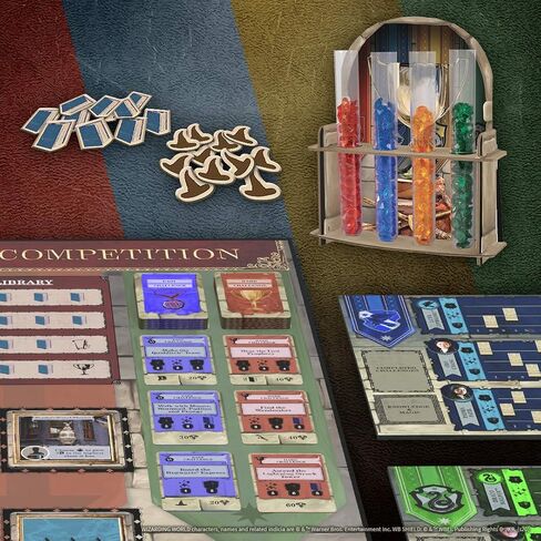 USAOPOLY Harry Potter House Cup Competition | Worker Placement Board Game | Play as Your Favorite Hogwarts House | Officially Licensed Harry Potter Game in Saudi Arabia