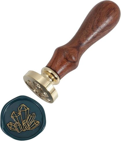 Yoption Heart Wax Seal Stamp for Envelope and Invitation Seals in Kuwait