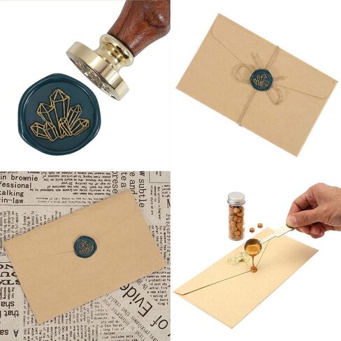Yoption Heart Wax Seal Stamp for Envelope and Invitation Seals in Kuwait