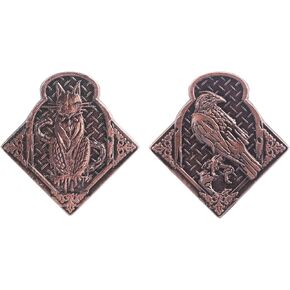 Fantasy Coin | Cthulhu Lovecraft Mythos Necronomicon Horror Demon | Vintage Metal Coin (Rose Gold) in Saudi Arabia
