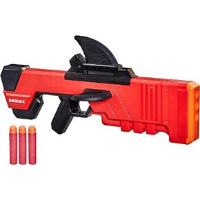 NERF Roblox MM2: Shark Seeker Dart Blaster, Shark-Fin Priming, 3 Mega Darts, Code to Unlock in-Game Virtual Item in Kuwait