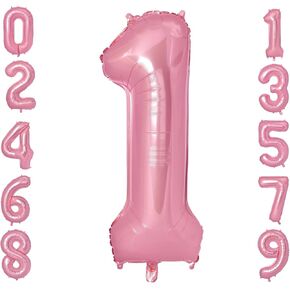 40 Inch Teal Blue Giant Number Balloons 9, Jumbo Digital Foil Mylar Balloon for Birthday Party Wedding Anniversary Celebration Decoration