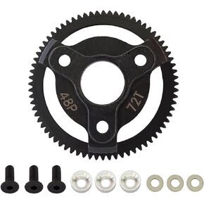 Metal Steel 48P 83T Spur Gear for RC 1/10 2WD Slash Stampede Rustler 2WD Bandit VXL XL-5 F-150 SVT Upgrade Parts 83T