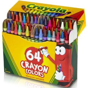 Crayola Crayons 64 ea (Pack of 3) in Kuwait