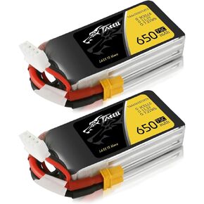 TATTU 3S1P 75C 11.1V 650mAh Lipo Battery Pack with XT30 Plug(2 Pcs) in Kuwait