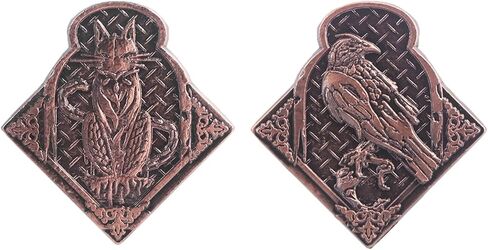 Fantasy Coin | Cthulhu Lovecraft Mythos Necronomicon Horror Demon | Vintage Metal Coin (Rose Gold) in Saudi Arabia