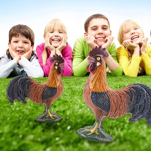 LC JoyCre Animals Turkey Toys Turkey Figurine Farm Animal Figurines for Toddlers Preschool Animals Figures Eduactional Model Toy for Kids Party Decoration in Kuwait