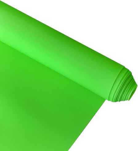 فينيل جيلي غير لامع مقاس 11.8 × 53 بوصة، لون الحلوى ناعم مقاوم للماء من الفينيل PVC لأقواس الشعر وسلاسل المفاتيح لصنع المجوهرات (أصفر فاتح) in Kuwait