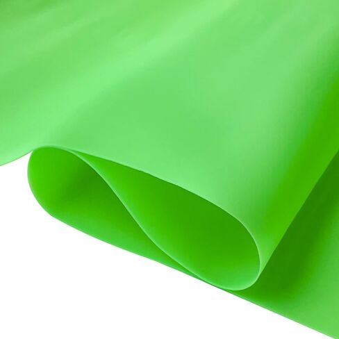 فينيل جيلي غير لامع مقاس 11.8 × 53 بوصة، لون الحلوى ناعم مقاوم للماء من الفينيل PVC لأقواس الشعر وسلاسل المفاتيح لصنع المجوهرات (أصفر فاتح) in Kuwait
