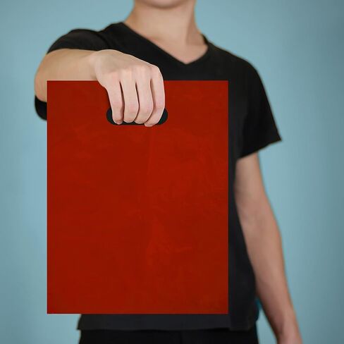 أكياس البضائع - 100 عبوة 100 كيس من البلاستيك مقاس 12 × 15 بوصة بحجم 1.25 مل للأعمال الصغيرة، وحقائب تسوق للبيع بالتجزئة متعددة الألوان مع مقابض بكميات كبيرة للبوتيكات والمتاجر وحفلات أعياد ميلاد الأطفال والهدايا والأشياء الجيدة، شكرًا لك in Kuwait