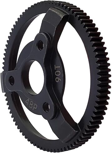 AMOGOT معدن الصلب 48P 83T حفز والعتاد ل RC 1/10 2WD مائل التدافع Rustler 2WD Bandit VXL XL-5 F-150 SVT ترقية أجزاء 83T in Saudi Arabia