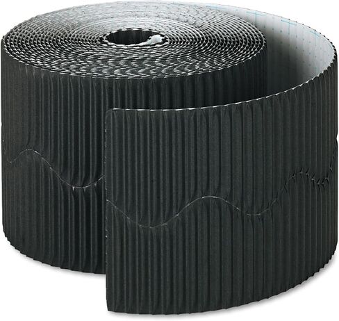Pacon 37306 Bordette Decorative Border 2 1/4-Inch x 50-Ft Roll Black in Saudi Arabia