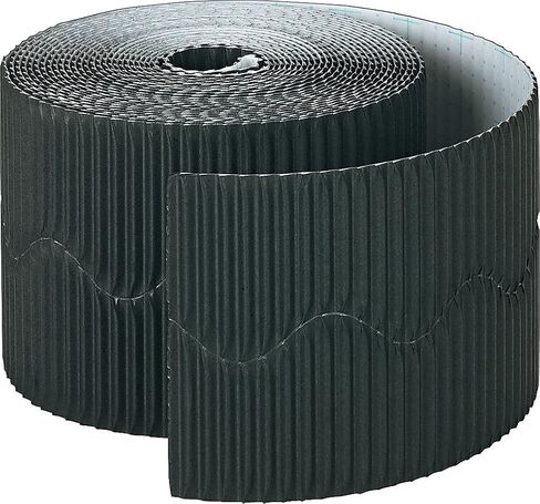 Pacon 37306 Bordette Decorative Border 2 1/4-Inch x 50-Ft Roll Black in Saudi Arabia