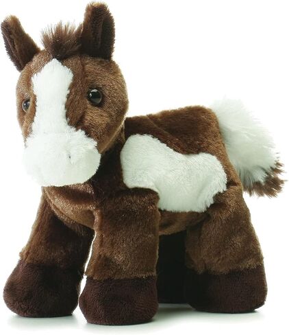 Aurora World Mini Flopsie Plush Horses 8 Paint & Gypsy, 8 In in Saudi Arabia