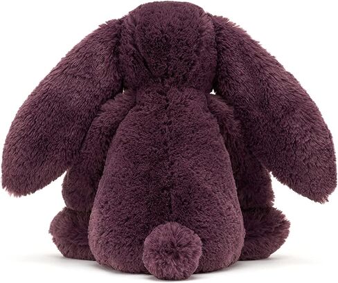 Jellycat Bashful Plum Bunny Stuffed Animal, Small in Saudi Arabia