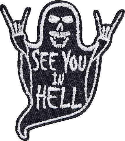 Werewolf Patch Ace Card Premium Werewolf Badge | Embroidered Card Game Fighter Iron-on/sew on | Upgrade Clothing Designer Patches for Jeans, Jackets, Backpacks, Hats, Shirts - 2.36X3.14 in in Saudi Arabia