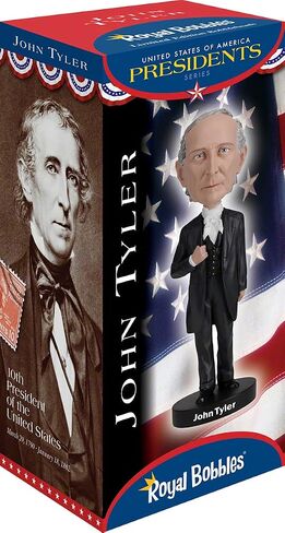 Royal Bobbles John Tyler Bobblehead, Premium Polyresin Lifelike Figure, Unique Serial Number, Exquisite Detail in Saudi Arabia