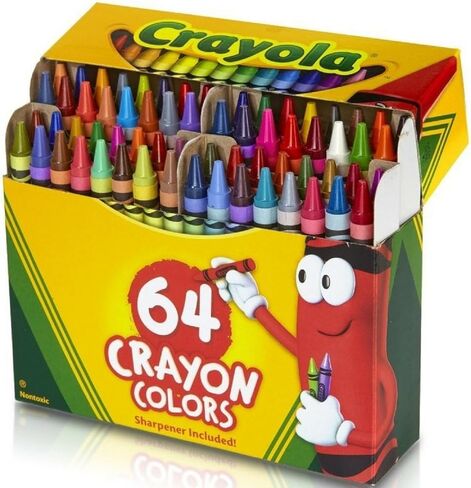 Crayola Crayons 64 ea (Pack of 3) in Saudi Arabia