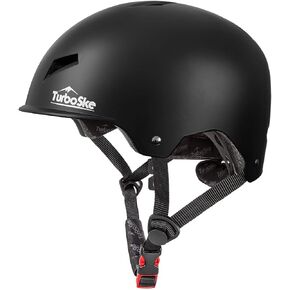 Skateboard Helmet, CPSC-Compliant Bike Helmet BMX Helmet Multi-Sport Helmet for Youth Men and Women