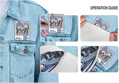 رقع جبلية مطرزة على الملابس في الهواء الطلق، رقع مطرزة على الملابس تثبت بالكي، رقع مطرزة للخياطة على الملابس والجاكيتات وغيرها in Kuwait