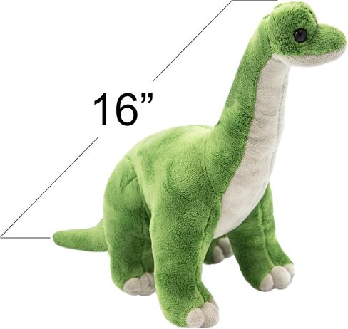 ArtCreativity Big Cozy Plush Brachiosaurus Dinosaur - Soft and Cuddly Stuffed Animal Pillow - Cute Standing Design - Nursery Decoration idea - Great Gift for Boys, Girls, Toddlers, Babies in Saudi Arabia