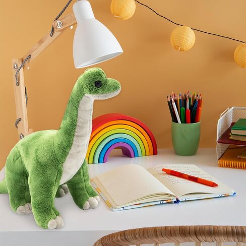 ArtCreativity Big Cozy Plush Brachiosaurus Dinosaur - Soft and Cuddly Stuffed Animal Pillow - Cute Standing Design - Nursery Decoration idea - Great Gift for Boys, Girls, Toddlers, Babies in Saudi Arabia