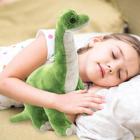 ArtCreativity Big Cozy Plush Brachiosaurus Dinosaur - Soft and Cuddly Stuffed Animal Pillow - Cute Standing Design - Nursery Decoration idea - Great Gift for Boys, Girls, Toddlers, Babies in Saudi Arabia