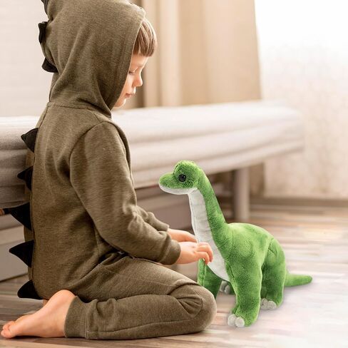 ArtCreativity Big Cozy Plush Brachiosaurus Dinosaur - Soft and Cuddly Stuffed Animal Pillow - Cute Standing Design - Nursery Decoration idea - Great Gift for Boys, Girls, Toddlers, Babies in Saudi Arabia