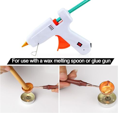 25 Pcs Sealing Wax Sticks, Glue Gun Sealing Wax Sticks, Sealing Wax Hot Glue Stick, Glue Gun Wax Seal Sticks, Wax Sticks for Stamp Seals Glue Gun in Kuwait