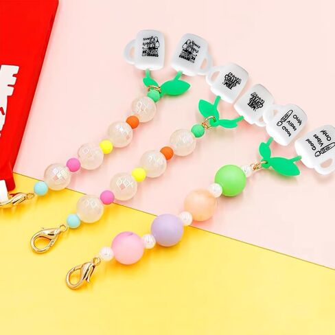 wozadu 20 جهاز كمبيوتر شخصى سيليكون الخرز البؤري سيليكون أمي بوس الخرز لأقلام مطرز شخصيات سيليكون حبة عدة لصنع سلسلة المفاتيح قلادة سوار الحرف اليدوية in Kuwait