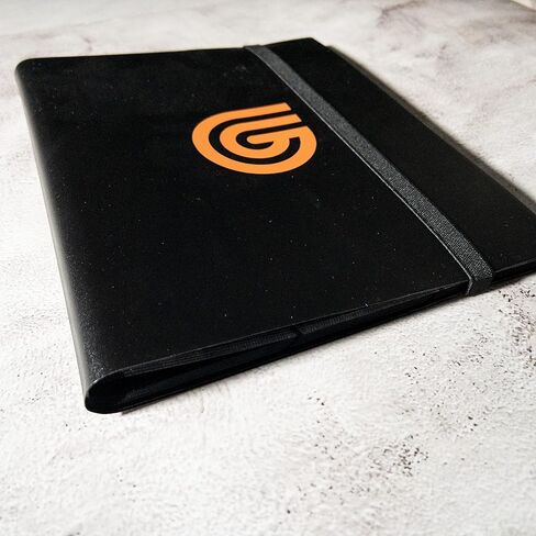 Trading Card Binder - Card Album Folder - Side Loading for TCG (9 Pocket, Black) in Kuwait