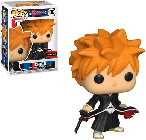 POP Bleach - Ichigo Bankai Tensa Zangetsu (AAA Anime Exclusive) Funko Vinyl Figure (Bundled with Compatible Box Protector Case), Multicolor, 3.75 inches in Saudi Arabia