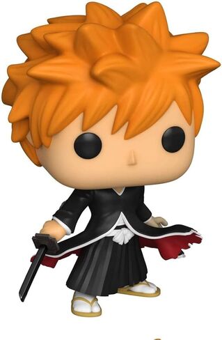 POP Bleach - Ichigo Bankai Tensa Zangetsu (AAA Anime Exclusive) Funko Vinyl Figure (Bundled with Compatible Box Protector Case), Multicolor, 3.75 inches in Saudi Arabia