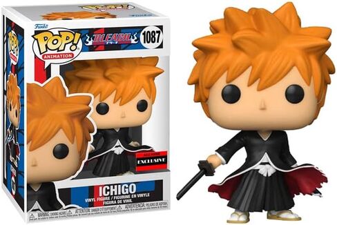 POP Bleach - Ichigo Bankai Tensa Zangetsu (AAA Anime Exclusive) Funko Vinyl Figure (Bundled with Compatible Box Protector Case), Multicolor, 3.75 inches in Saudi Arabia