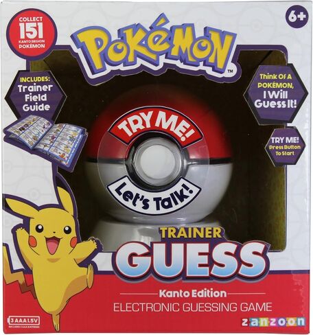 Pokemon Trainer Guess: Kanto Edition Electronic Game for 72 months to 180 months in Saudi Arabia