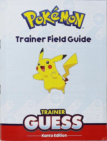 Pokemon Trainer Guess: Kanto Edition Electronic Game for 72 months to 180 months in Saudi Arabia