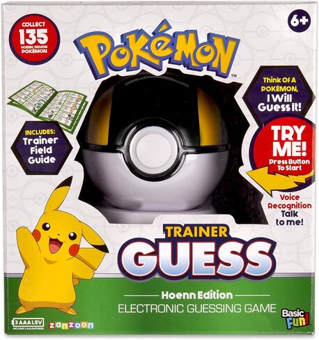 Pokemon Trainer Guess: Kanto Edition Electronic Game for 72 months to 180 months in Saudi Arabia