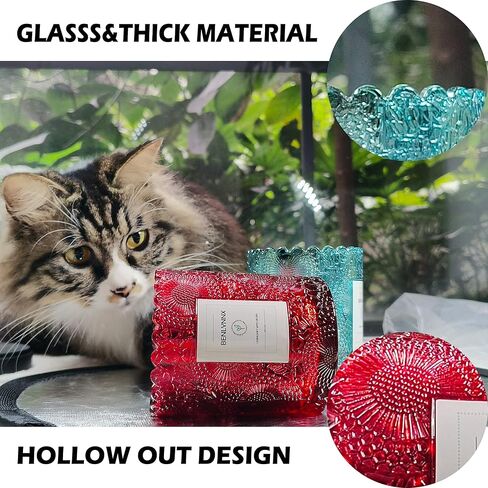 Benlynnx Glass Candle Jars, 7 OZ Starry Sky Luxury Aromatherapy Scented Candle Jars for Home, Candle Vessels Containers for Making Candles Home Decor and Gift（4 Pack） in Kuwait