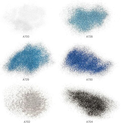 مجموعة Arteza Chunky Glitter، 6 × زجاجات 2 أونصة، لمعان جوهري للراتنج والغراء والطلاء الأكريليك ولوازم الفنون والحرف اليدوية لإنشاء مشاريع DIY وفن العطلات in Saudi Arabia
