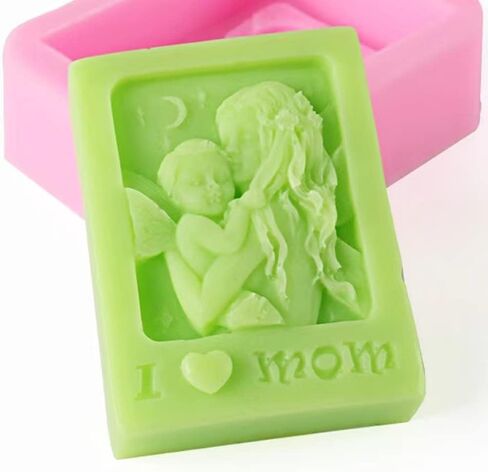 GreatMold البيضاوي ليتل كيوبيد قالب صابون قوالب السيليكون لصنع الصابون قالب راتينج السليكون ثلاثية الأبعاد قالب إنجل لتزيين الكعكة in Kuwait